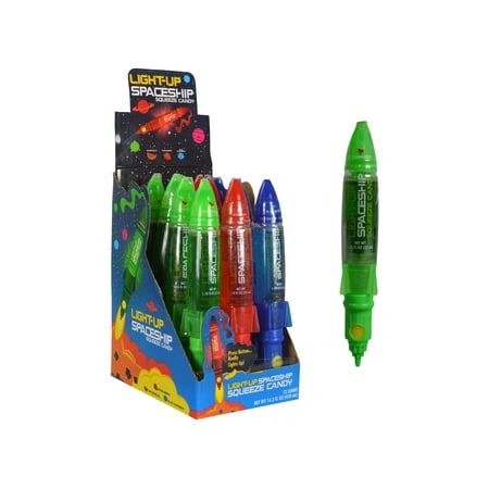Light-Up SpaceShip Squeeze Candy