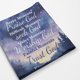 thumbnail image 3 of LHSHID Throw Blanket Soft Fleece Compassion Blanket with Inspirational Thoughts and Prayers Ideal as a Gift for Girls Men Womench 30x40in, 3 of 5