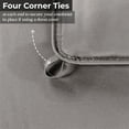 thumbnail image 4 of Superior Solid Comforter Down Alternative Bedding, King, Silver, 4 of 13