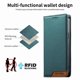 thumbnail image 3 of Funda Tipo Cartera de Cuero Sintético para Samsung Galaxy A56 Bloqueo RFID, con Ranuras para Tarjetas y Bolsillo para Efectivo, Cierre Magnético Fuerte Verde, 3 of 6
