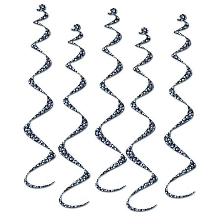 Beistle - Printed Pirate Twirly Whirlys - 24" - Pack of 6