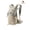 Khaki, variant on CAMEL CROWN Casual Sports Backpack Zippered Outdoor Cycling Hiking Bag Lightweight Travel Backpack