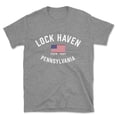 thumbnail image 1 of Lock Haven Pennsylvania Patriot Men's Cotton T-Shirt, 1 of 1