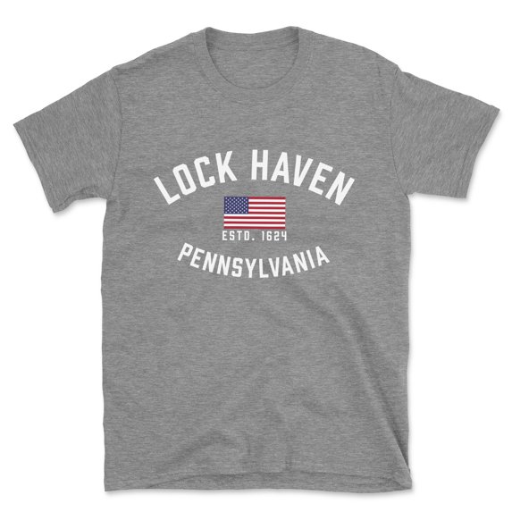 Lock Haven Pennsylvania Patriot Men's Cotton T-Shirt
