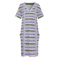 thumbnail image 3 of QUEER - GenderQueer Pride Flag 2.0 Loose Pocket Dress Women long dress elegant party dress for women 2025 summer clothes, 3 of 6