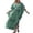 Army Green, variant on Conairie Womens Swimsuit Coverup Short Sleeve Loose Mesh Bathing Suits Cover Ups Summer Bikini Vacation Long Dress Outfits Army Green One Size