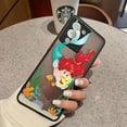 thumbnail image 3 of Funda mate para infinix NOTE 12 G96 11 10 8I 8 7 SMART 4 SPARK 8 8P 5 6 PRO S5 Funda Coque Capa Shell Anime princesa sirena, 3 of 5