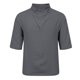 thumbnail image 1 of Camisa de manga corta irregular de seda helada para hombre - Diseño de pelo oscuro, mezcla de algodón, 1 of 8