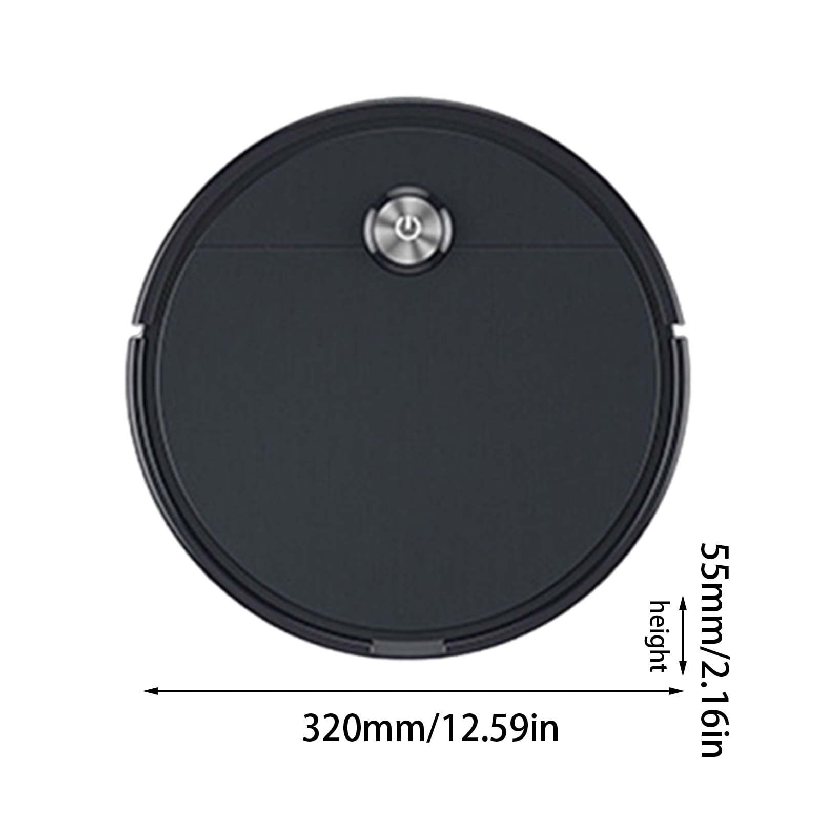 Outoloxit Smart Robot Vacuum and Mop 3-in-1 with Water Tank, Automatic Cleaning, Remote Control, 2000Pa Strong Suction, for Home Floor Care