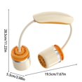 thumbnail image 3 of Portable Wearable Neck Fan for & Adults, Lightweight 6.3 oz Rechargeable Foldable Hands-Free Mini Fan, 360Â° Adjustable Airflow for Travel Office Commuting, 3 of 6
