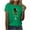AI-Green, variant on Womens St. Patrick's Day Tops Cute Shamrock Clover Print T Shirt Irish Shirts Luck Graphic Tees Blouse 2025 Summer Fashion Outfits Dark Gray XL