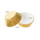 thumbnail image 2 of Toystoory 100 piezas de papel de aluminio dorado / plateado / rojo / verde / azul para hornear muffin cup cake wrappers case Herramientas y accesorios para hornear oro Toystoory HA0096-04B, 2 of 6