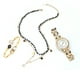 thumbnail image 3 of Reloj de Pulsera para Mujer Juego de Joyas con Pulsera Juego de Joyas para Mujer Collar con Banda de Reloj Oro Rosa Y Oro para Mujeres Niñas Reloj de Cuarzo con Diamantes de ANGGREK Otros, 3 of 8