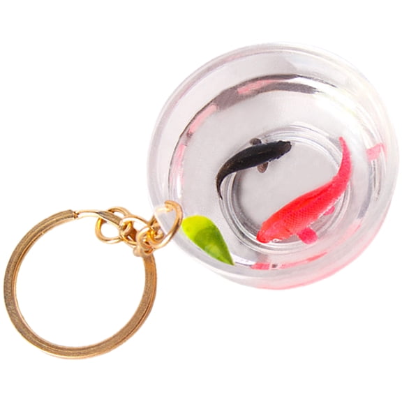 Niceauty Key Charms Keychain Fish Pendant Multi 1 Pcs