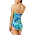 thumbnail image 3 of Ralph Lauren BLUE Tropical Hipster Bikini Swim Bottom, US 14, 3 of 3