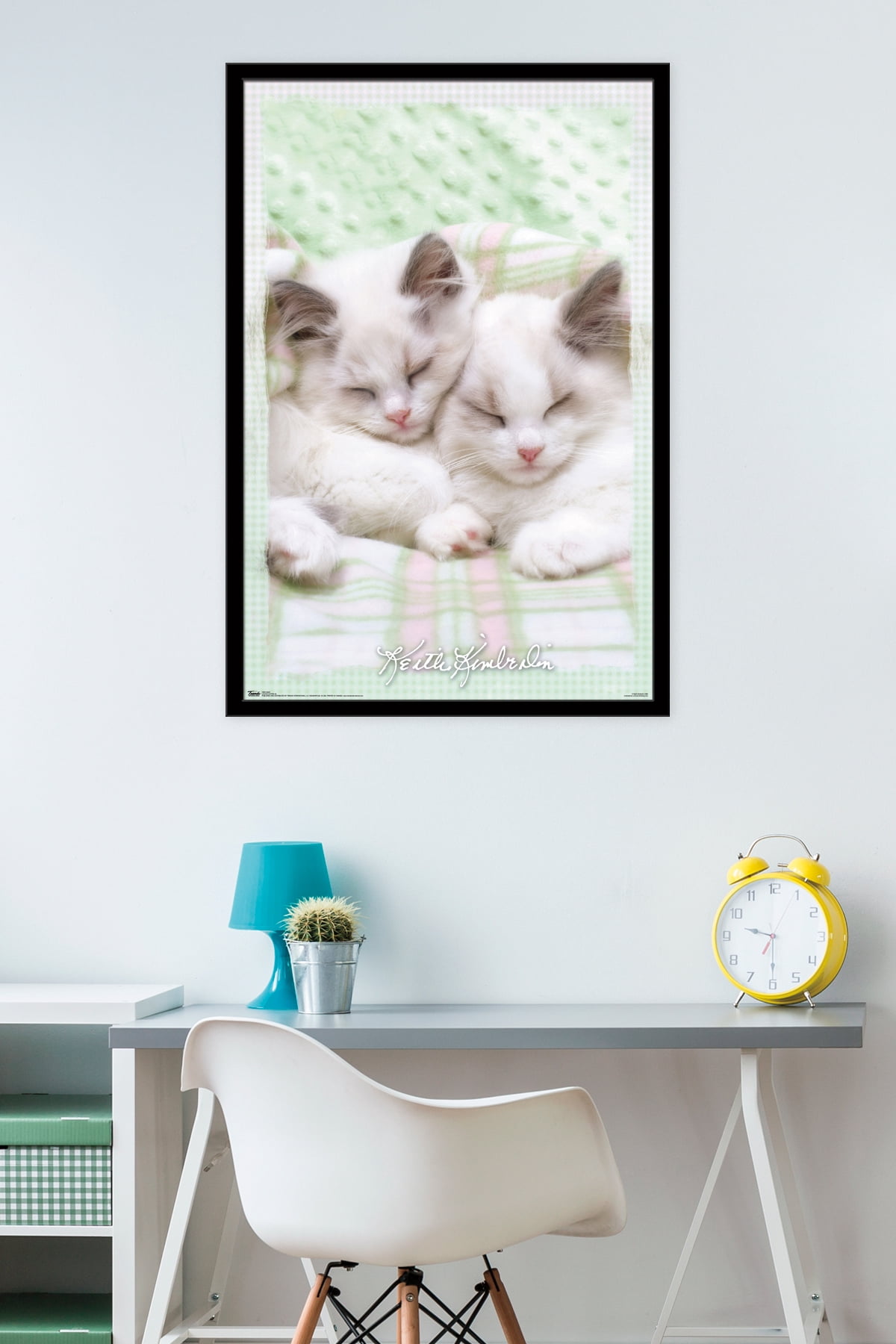 Keith Kimberlin - Kitten 09 Wall Poster, 22.375" x 34", Framed
