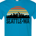 thumbnail image 4 of Inktastic Seattle Washington Skyline Sunset T-Shirt, 4 of 5