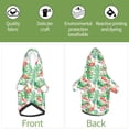 thumbnail image 6 of KLL Flamingo And Monstera for Basic Dog Hoodie - Pet Hoodie Sweater with Leash Hole - Cute Dog Sweatshirt - Pet Clothes Hooded Sweatshirt for Dog & Cat -X-Large, 6 of 8
