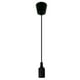 thumbnail image 1 of DQrwqpou E27 Base Lámpara Soporte Moderno Silicona (negro), 1 of 7