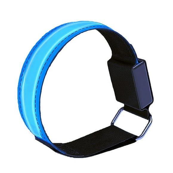 Flashing Led Light Armband Reflective Arm Band Night Running -