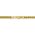 thumbnail image 4 of Primal Gold 14 Karat Yellow Gold 4.15mm Semi-solid Wheat Chain, 4 of 7