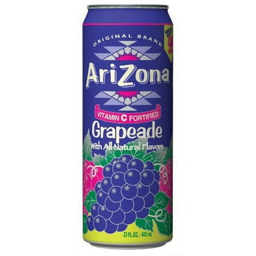 Arizona Grapeade, 23-Ounces (Pack Of 24)