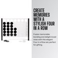 thumbnail image 3 of Juego Four in a Row MC Marble Cultures, acrílico blanco y negro, 3 of 9