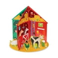 thumbnail image 2 of Bright Stripes Puffy Sticker 3D Playhouse -Around the Farm Arts and Crafts for Children, 2 of 3