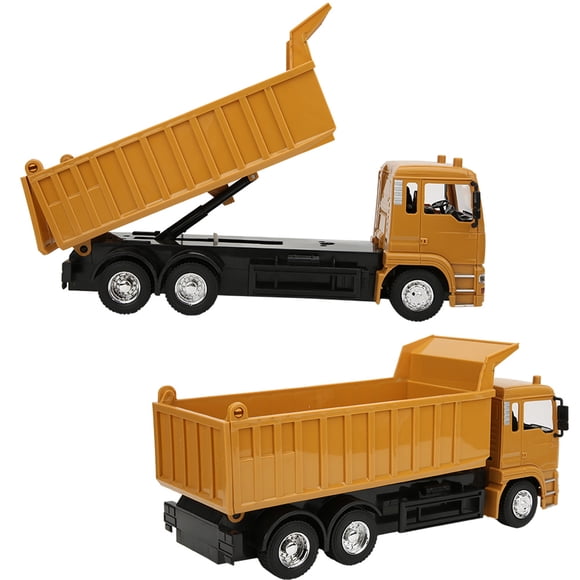 Vehículo de Ingeniería RC, RC Truck Toy Simulado Simulada Exquisita Música Ligera Regalo de Cumpeados Flexible para parques para el parapario para espacio