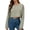 Mint Green, variant on MOJOGO Cropped Sweatshirt for Women Loose Drop Shoulder Pullover Tops with Long Sleeve Loose Shirts for Dance Sport Wear M