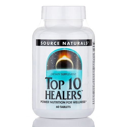 Top 10 Healers - 60 Tablets By Source Naturals - Walmart.com - Walmart.com