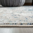 thumbnail image 5 of SAFAVIEH Madison Kebo Abstract Area Rug, Grey/Blue, 3' x 3' Round, 5 of 8