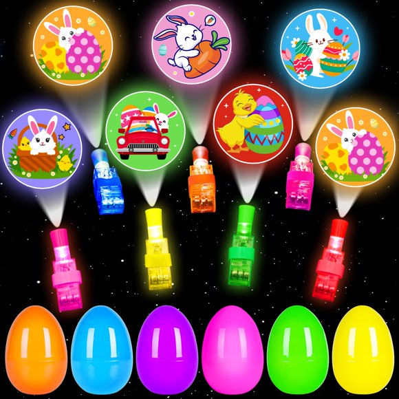 Luces LED para dedos de Pascua, paquete de 24, de ZICZLI