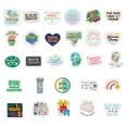 thumbnail image 2 of 112PCS Inspirational Stickers, Motivational Aesthetic Affirmation Small Stickers for Water Bottle Laptop Scrapbooking Vision Board Supplies Emotional Support, 2 of 6