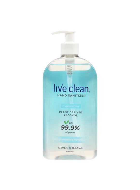 Live Clean Hand Soap & Sanitizers