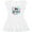AA-White, variant on Inktastic Big Sister Colorful Hearts Design Girls Toddler Dress