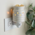 thumbnail image 2 of Candle Warmers Etc Pluggable Fragrance Warmer- Decorative Plug-in for Warming Scented Candle Wax Melts and Tarts or Fragrance Oils, White Farmhouse, 2 of 5
