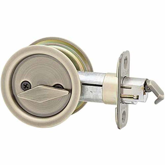 Pocket Door Latch Antique Brass