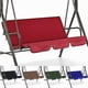 thumbnail image 5 of Swing Seat Canopy Cover 3-seater Outdoor Garden Terrace Waterproof Courtyard Suspension Multi-color, 5 of 5