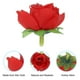 thumbnail image 3 of Uxcell Mini Rosas Flores Artificiales a Granel 1.2 Pulgadas, Cabezas de Flores Falsas Pequeñas de Tela de Seda, Rojas 50 Pcs, 3 of 6