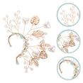 thumbnail image 2 of Pendientes de hada para niñas, delicados pendientes tipo puño, joyas para cumpleaños y graduación., 2 of 5