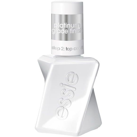 Essie Gel Couture, Vernis À Ongles 2-Étapes, Longue Tenue, Végétalien, Couche De Finition
