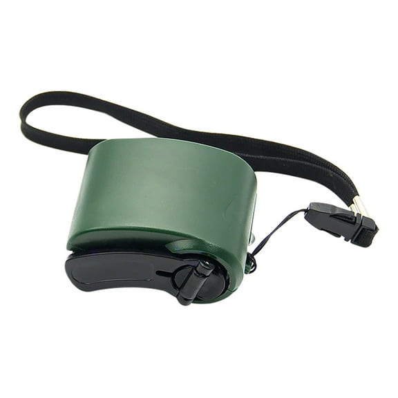 USB Hand Crank Charger - Emergency Dynamo Power Generator for Mobile Phones - with LED Indicator