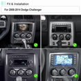 thumbnail image 4 of 4+64GB Android 13 Car Stereo For Dodge Challenger 2008 2009-2014 - 7" IPS Touchscreen + CarPlay/Android Auto + AHD Backup Camera ​Bluetooth/ WiFi, FM, GPS Navigation,SWC​, 4 of 9