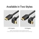 thumbnail image 5 of AAQBF 1m HDMI Male to Elbow HDMI Male PVC Cable 4K HD Video HDMI Cord - Black, 5 of 5