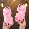 thumbnail image 3 of Sandals for Kids and Girls Shoes for Toddlers, Breathable Lightweight Comfortable Everyday Casual Outdoor Play School Summer Footwear, 3 of 8