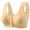 Beige, variant on Women's Front Anti-Sagging Back Shaping Wireless Comfort Bra
