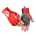 thumbnail image 1 of Guantes de medio dedo Wdftyju MTB bicicleta de carretera transpirables para hombres y mujeres M Rojo, 1 of 8
