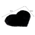 thumbnail image 4 of LCXmlly Pencil Bag Strong Water Absorption Rug Mat Love Heart Shape NonSlip Acrylic Fluffy Carpet, 4 of 6