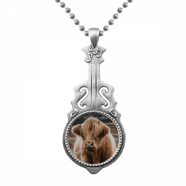 Animales salvajes terrestres organismo Buffalo Colgante Joyería Música Guitarra Torque Star Moon Unbranded M